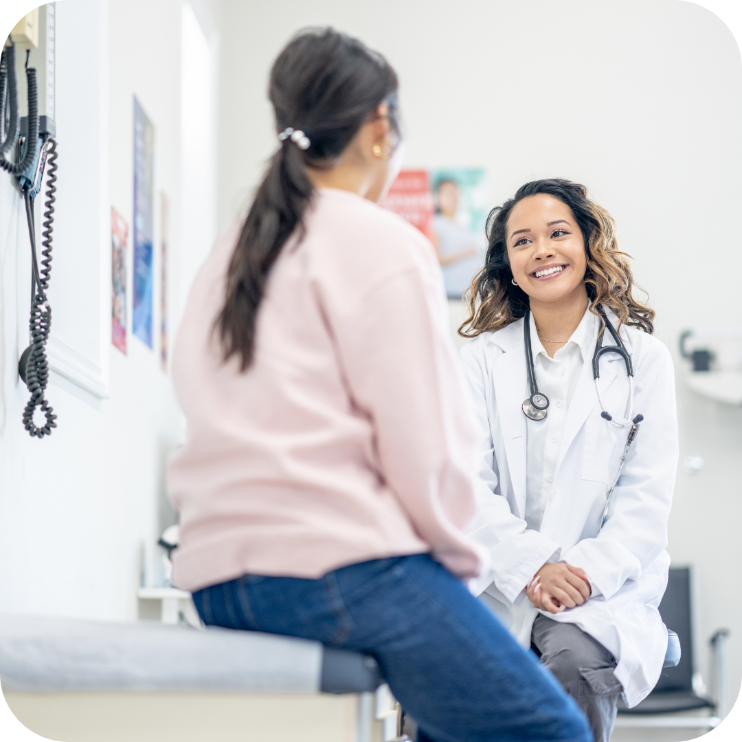 Pharmacist explaining eligibility criteria for weight loss treatments